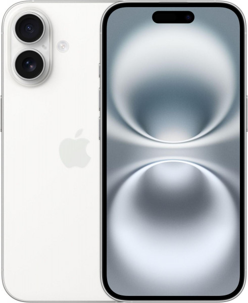Apple iPhone 16 512GB Weiß 5G iOS 18 Smartphone IP68 48 MP Fusion Kamera