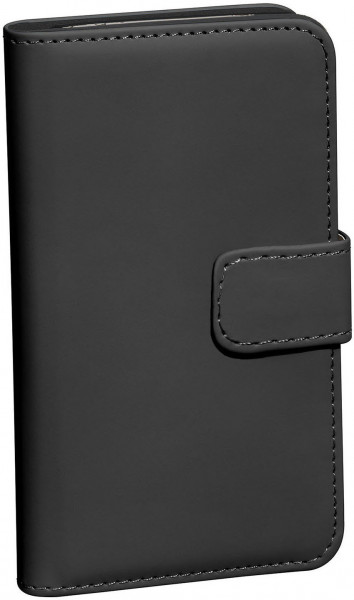 PEDEA Book Cover Classic Samsung Galaxy A16 5G schwarz Handyhülle Kartenfach
