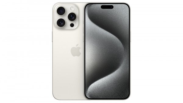 Apple iPhone 15 Pro Max 5G 8GB/256GB Weiß 6.69"OLED USB-C Dual-SIM iOS eSIM GPS