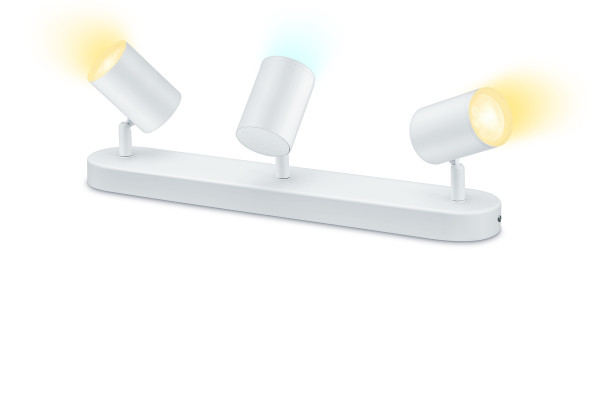 WiZ IMAGEO LED Spot Deckenleuchte Weiß Smart Home Appsteuerung dimmbar 3x5 Watt