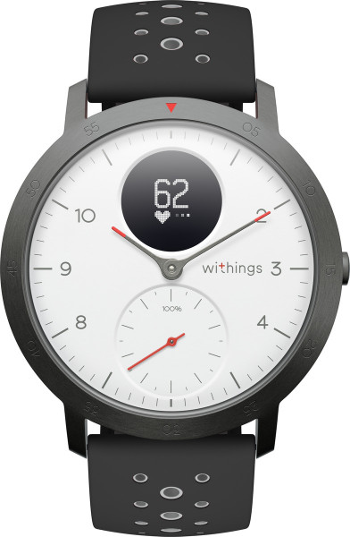 Withings STEEL HR Sport weiß unisex Sportuhr Schlafanalyse App wasserdicht Akku