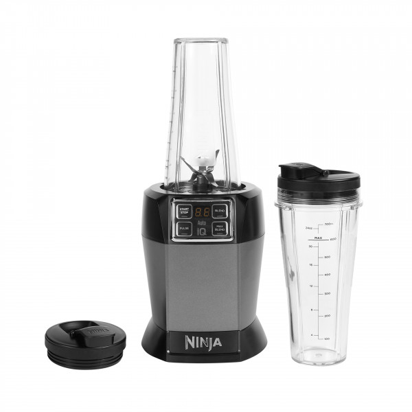 Ninja BN495EU Mixer Schwarz 1000 W Auto-iQ To Go Mixbecher Smoothiemaker
