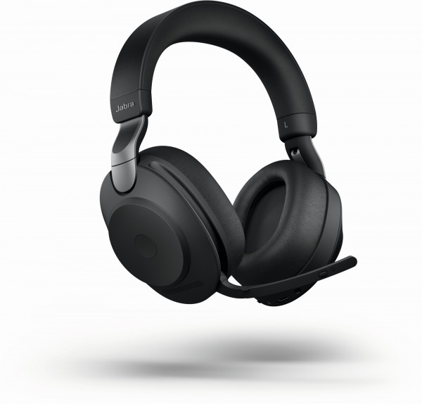 Jabra Evolve2 85 Link380a UC Stereo Schwarz Headset Bluetooth Noise Cancelling