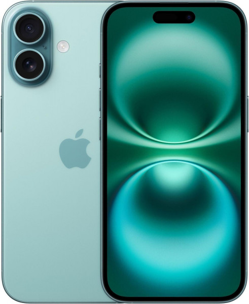 Apple iPhone 16 5G 128GB/6GB Blaugrün Smartphone 6.12" NFC DS eSIM 48MP USB-C