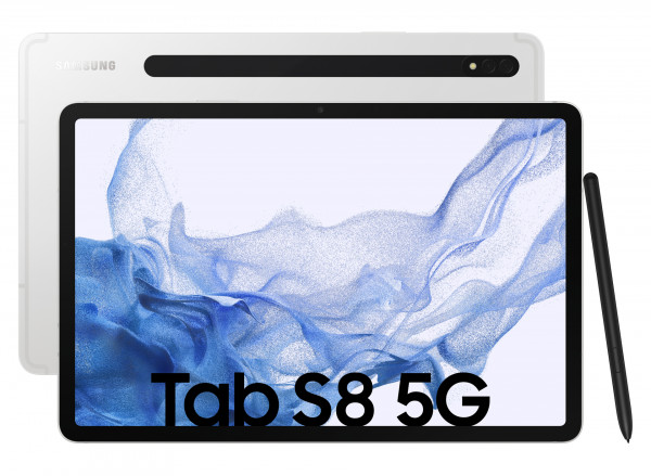 Samsung X706B Galaxy Tab S8 5G 8+128GB Silber Android Tablet S PEN 11" TFT 120Hz