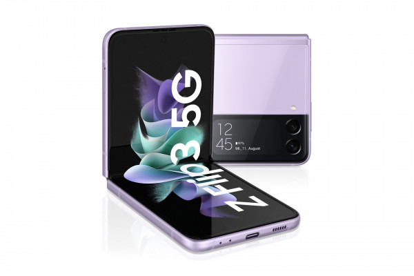 Samsung Galaxy Z Flip3 256GB Lila 5G Android Smartphone 6,7" 12MP 8GB RAM eSIM