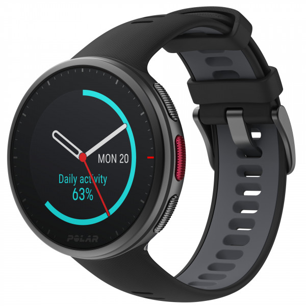 Polar VANTAGE V2 47mm schwarz Smartwatch Multisportuhr 1,2" Touch-Display GPS