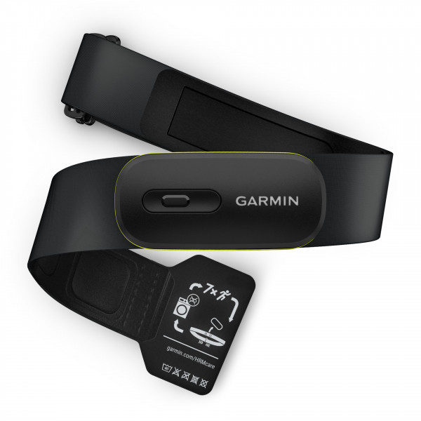 Garmin HRM 600 Herzfrequenz-Brustgurt Schwarz LED Bluetooth ANT+ XS - S Akku
