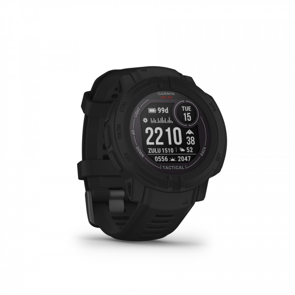 Garmin INSTINCT 2 SOLAR TACTICAL EDITION Smartwatch 32GB Schwarz GPS 10ATM