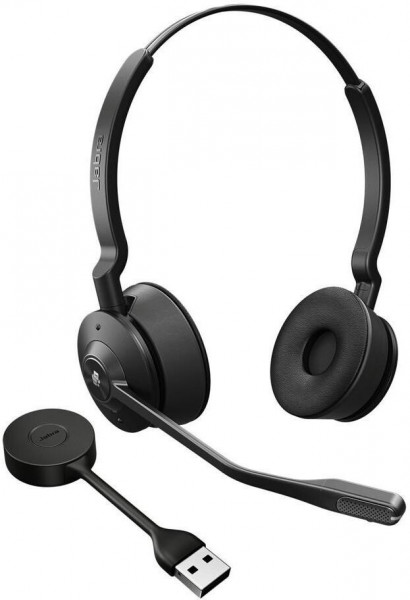 JABRA Engage 55 MS Stereo USB-A Bluetooth On-Ear-Kopfhörer Geräuschunterdrückung