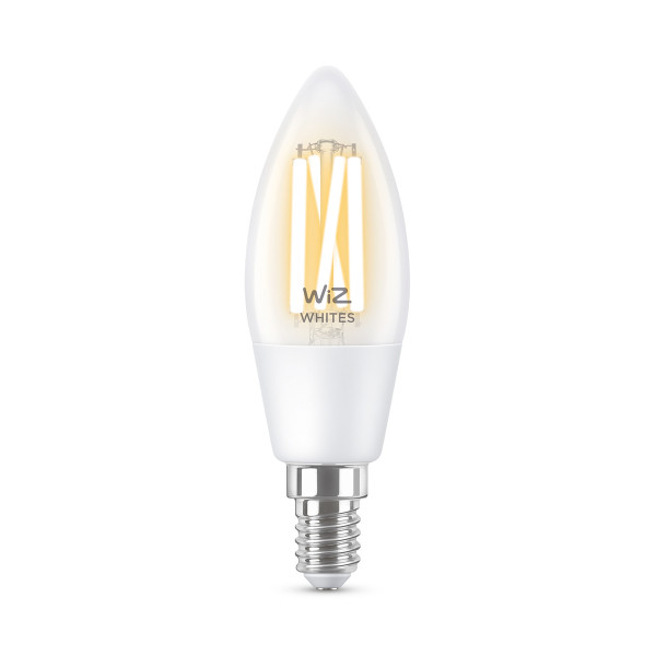 WiZ Filament LED Lampe 40 Watt Einzelpack Smart Home Appsteuerung dimmbar E14