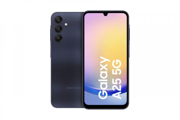 Samsung A256B Galaxy A25 5G DS 128GB Blue Black 6,5" USB-C 50MP Android 14 NFC