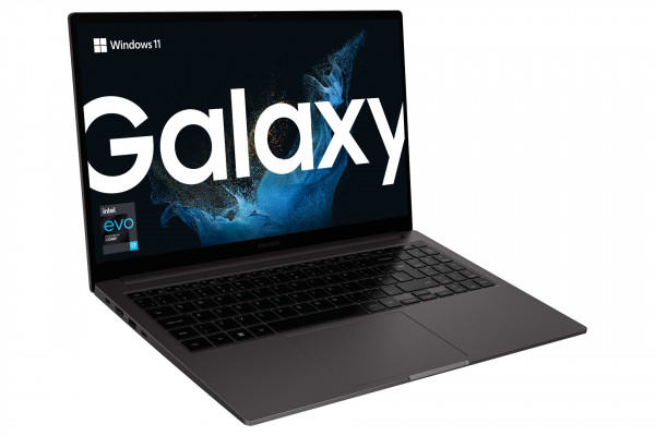 Samsung NP750X Galaxy Book2 512GB Grau WLAN Windows Laptop 15,6" LCD Intel i7
