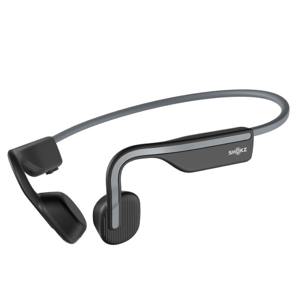 Shokz OpenMove grau Bluetooth Sportkopfhörer Knochenschallleitung Hinterkopf