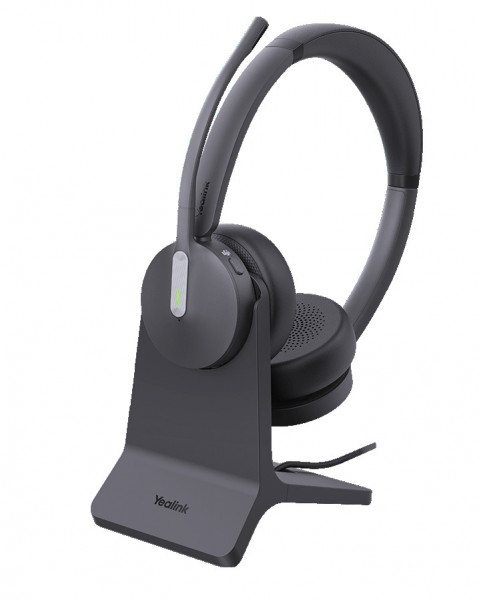 Yealink BH70 BluetoothHeadset USB-C binaural Schwarz On-Ear 500mAh Akku kabellos