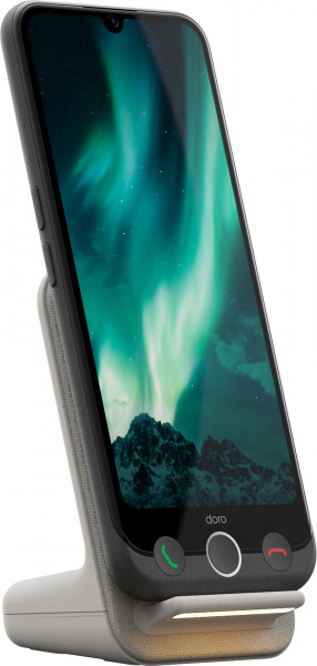 Doro Aurora A30 Smartphone 6,1" schwarz inklusive Wireless Charging Station