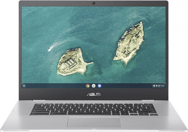 Asus Chromebook CX1 silber 15,6 Zoll 128GB N4500 Chrome OS Notebook 4GB RAM