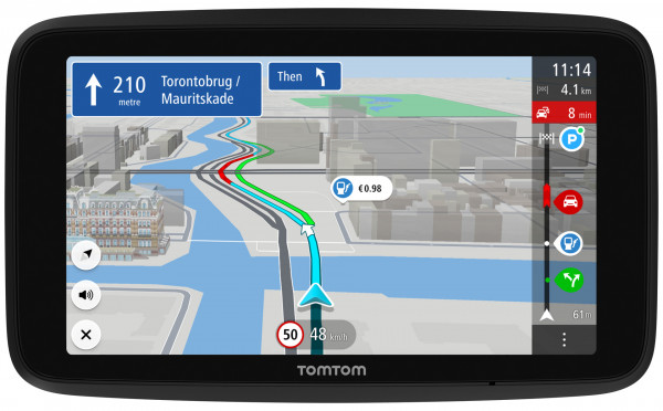 TomTom GO Discover EU 6" LCD 2GB RAM WLAN WiFi schwarz USB Navigationsgerät PKW