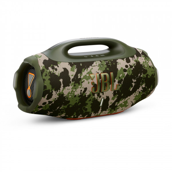 JBL Boombox 4 Grün Beige Schwarz Bluetooth Lautsprecher USB-C Akku 4584mAh IP68