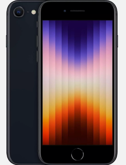 Apple iPhone SE (2022) 256GB schwarz 5G iOS Smartphone 4,7 Zoll Retina 12MP A15