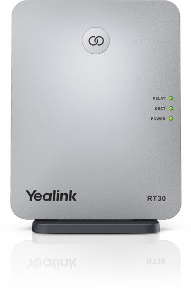 Yealink RT30 DECT Repeater Weiß HD-Sprachanrufe Status-LED-Anzeige Plug and Play