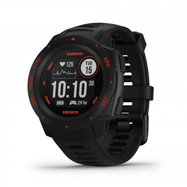 Garmin Instinct Esports Edition Smartwatch 45mm schwarz GPS Fitnesstracker 1,3"