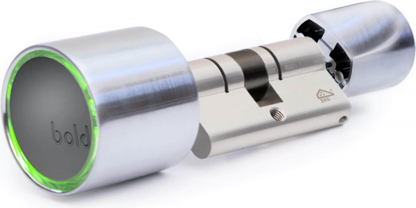 Bold Smart Lock SX-65 Silber intelligentes Türschloss Schließzylinder Metall App
