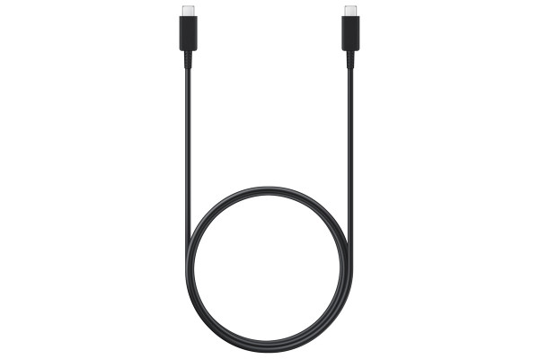 Samsung EP-DX510 USB-C zu USB-C Kabel Schwarz Daten-/Ladekabel Schnellladen 1,8m