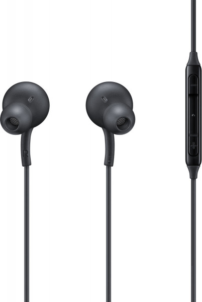 Samsung Earphones Headset USB Type-C black In-Ear Lautsprecher kabelgebunden