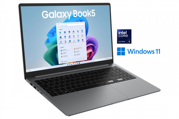 Samsung NP754X Book5 Ultra5 15,6''LCD-TFT 16GBLPDDR5x/512GBSSD Silber Windows 11