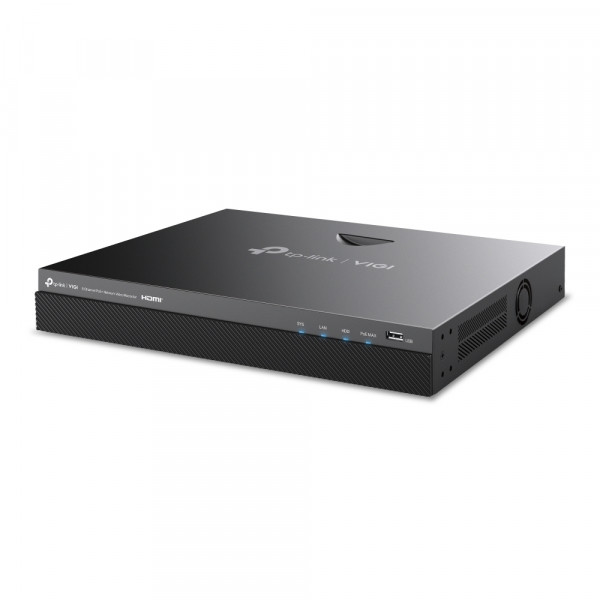 TP-Link VIGI NVR2008H-8MP 8-Kanal PoE+ Netzwerk-Videorecorder Schwarz