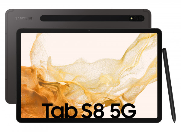 Samsung X706B Galaxy Tab S8 128 GB dunkelgrau 5G LTE WLAN Android TFT 11" 13MP