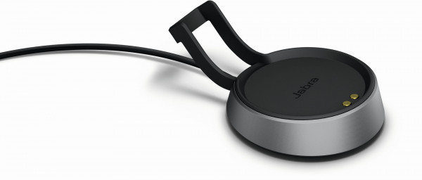 JABRA Evolve2 85 kompakte Ladestation USB-C schwarz Bassistation Schnellladend