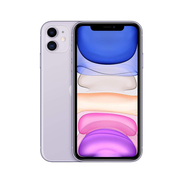Apple iPhone 11 violett 128GB Bluetooth NFC WLAN iOS 13 Dual-Sim Lightning 6,1"