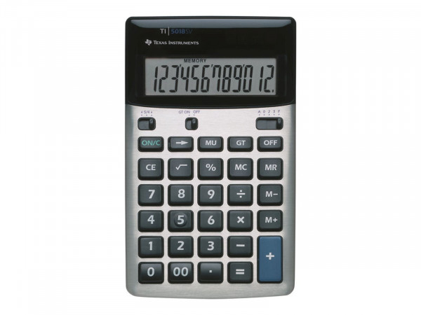 Texas Instruments TI-5018 SV Tischrechner Taschenrechner Büro Office Home-Office