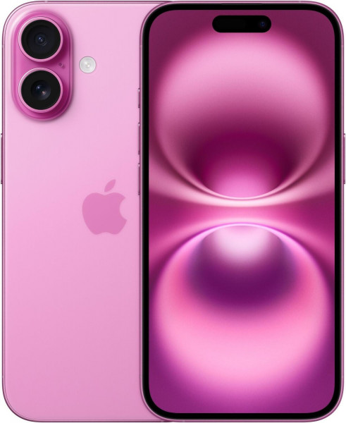 Apple iPhone 16 Pink 512 GB 5G iOS 18 6,1" A-18 Chip 48 MP Dualkamera USB-C NFC