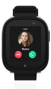 Xplora X6 Play NanoSIM/eSIM 8GB Schwarz Kindersmartwatch Schulmodus 4G WLAN GPS