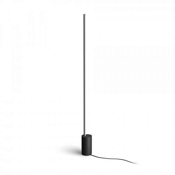 Philips Hue Gradient Signe Stehleuchte schwarz 145cm Aluminium Smart Home LED