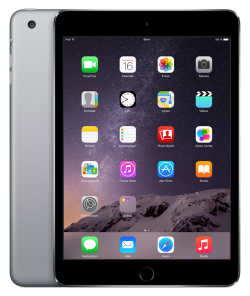 Apple iPad mini 3 128GB spacegrau LTE iOS Tablet 7,9" Retina Display 5Megapixel