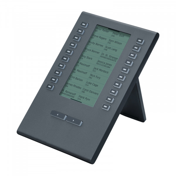 Auerswald COMfortel D-XT20i Systemtelefon Erweiterungsmodul 4,3'' Schwarz D-400