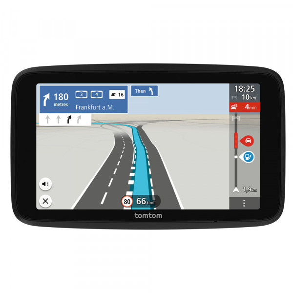 TomTom GO Classic 6” 2nd Gen Schwarz Navigationsgerät MSH microSD Wi-Fi USB-C